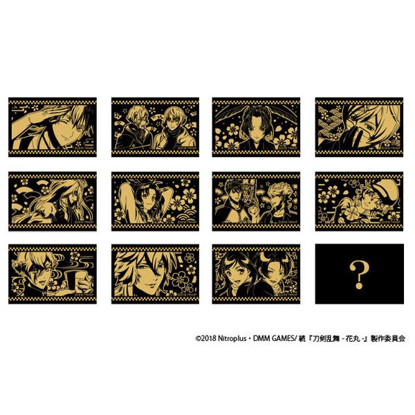 続刀剣乱舞-花丸-  トレーディング 箔・煌缶バッジ 1個 単体