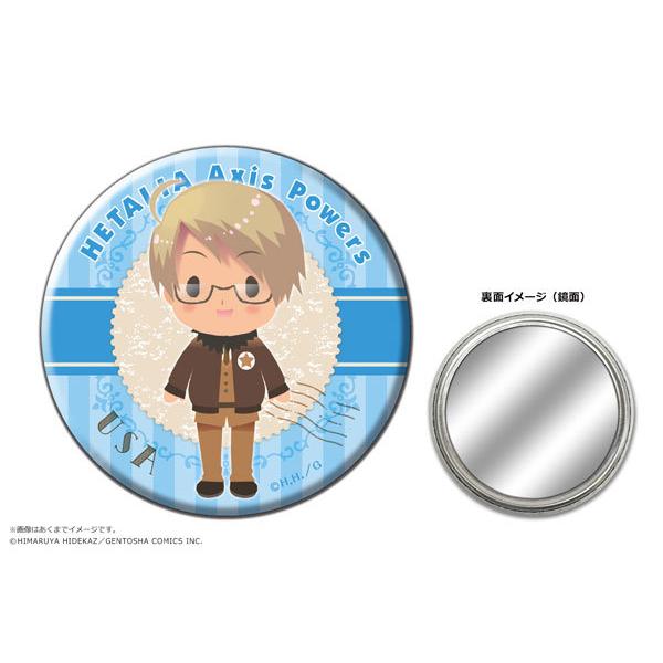 ヘタリア Axis Powers 缶ミラー 04 アメリカ