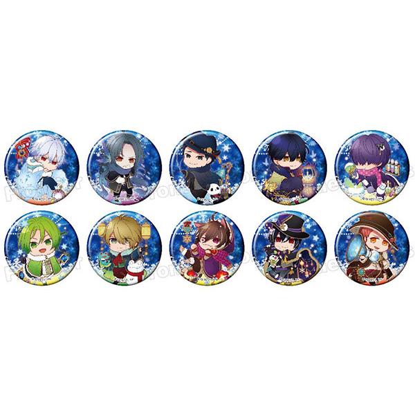 夢王国と眠れる100人の王子様 トレーディング缶バッジ WinterVer. 単品