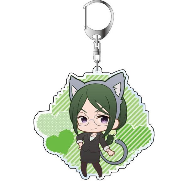 ヲタクに恋は難しい デカキーホルダー ぷにキャラ 小柳花子