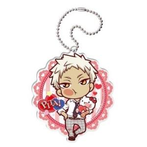 サンリオ男子 ぴた!でふぉるめアクリルキーホルダーぷらす・俊介・ハローキティ
