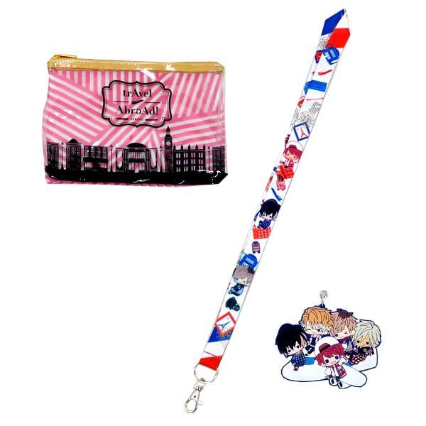 A3！ WANDERLUST！ Spring Set ポーチ ネックストラップ BIGラバーストラッ...