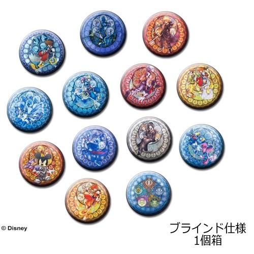 KINGDOM HEARTS キングダムハーツ カンバッジ コレクション 1個入り ブラインド仕様 ...