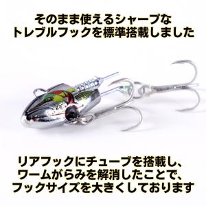 ジグヘッド 3色セット ソルトルアー バイブレ...の詳細画像2