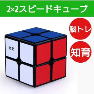 スピード キューブ 2×2 ルービック 脳トレ おもちゃ パズル 知育玩具 育脳 知能 ゲーム 立体 回転 子供 パズルゲーム 知育玩具 認知症 予防 安い｜ペット雑貨のアニビアワークス