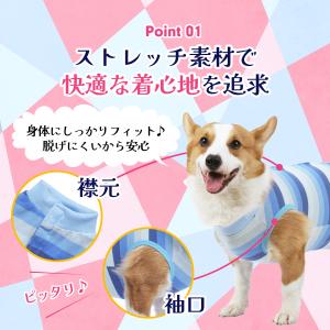犬 術後服 エリザベスカラー 猫 犬用 術後服...の詳細画像5