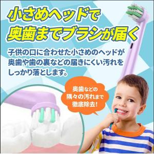 オーラルb 替えブラシ ブラウン 子供 電動歯...の詳細画像4