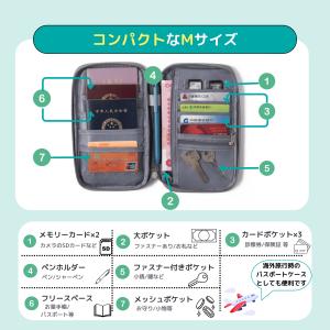 母子手帳ケース お薬手帳ケース マルチケース ...の詳細画像3