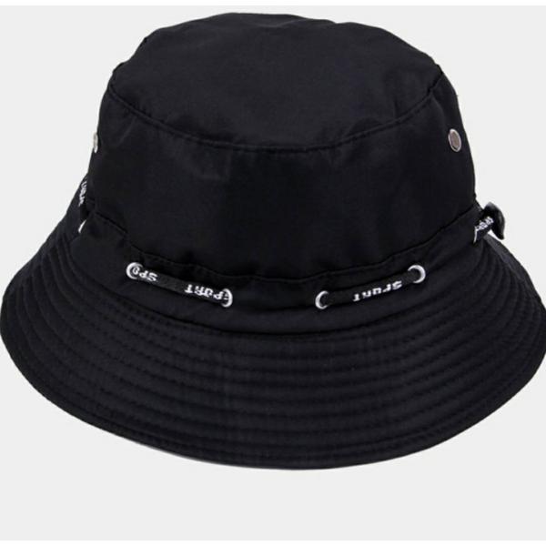 バケットハット 韓国 インポート メンズ レディース ハット 帽子 ブラック 黒