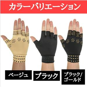 磁気療法手袋 関節炎 関節痛 指 手 手首 関...の詳細画像1