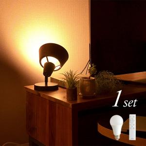 1個セット テーブルライト リモコン/LED電球付 1灯 ALTER（オールター） おしゃれ 照明  スポット間接照明