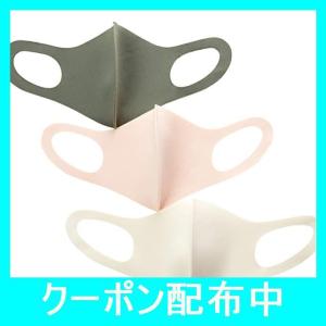 PASTEL MASK 洗って繰り返し使える3Dデザインマスク3枚入り UV加工 抗菌防臭 ストレッチ 立