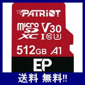 Patriot Memory MicroSDメモリカード A1 V30 512GB Andriod スマートフォンとタブレット最適化 Full HD