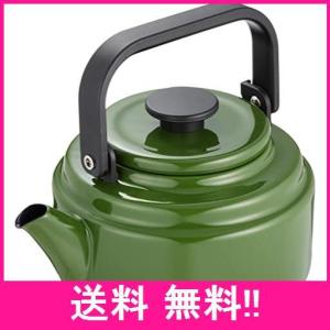 野田琺瑯 アムケトル 2.0L グリーン 日本製 AM-20KG