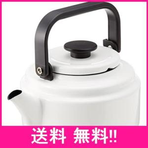 野田琺瑯 アムケトル 2.0L ホワイト 日本製 AM-20KW