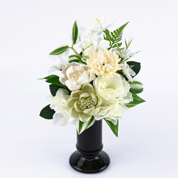 仏花 造花 お供花 仏壇用 ソラフラワー アーティフィシャルフラワー F-3573