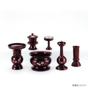 具足セット 仏具セット 6具足 高岡銅器 想々（そうそう）型 3.0寸 爆買