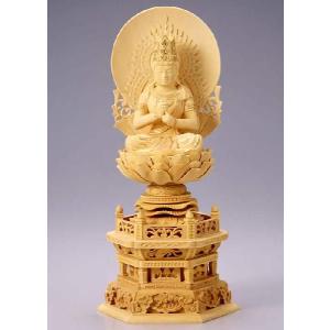 仏像　釈迦如来座像　木彫　柘植　2.5寸 仏像 座釈迦 釈迦如来 柘植 ツゲ 丸台座 2.5寸 : 仏壇仏具のまごころ