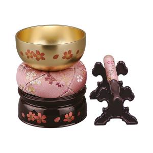 鈴セット リンセット チェリン（銀色）1.8寸 爆買 : 仏壇仏具の