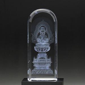 クリスタル製仏像 透明 木製台座付き 楽天市場】○選べる台座2種類【天然水晶 ミニ大仏くん 彫刻置物】高さ