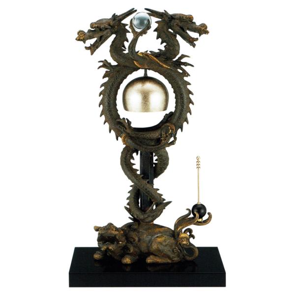 干支置物 辰 龍 たつ 蝋型青銅製 大森孝志作 華原馨 天上の響（かげんけい てんじょうのひびき） ...