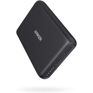 モバイルバッテリー Anker PowerCore Magnetic 5000 (マグネット式ワイヤレス充電機能搭載 5000mAh コンパクト モバイルバッテリー) アンカー