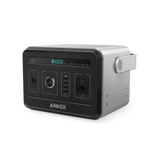 Anker PowerHouse 434Wh 120600mAh ポータブル電源 PSE認証済 キャンプ 防災 災害時 バックアップ用 静音インバーター USB AC DC出力対応 アンカー