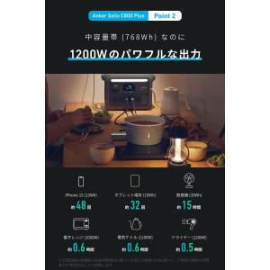 防災グッズ ポータブル電源 Anker Sol...の詳細画像2