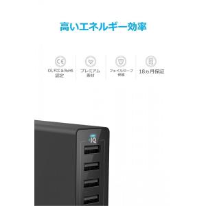 充電器 Anker PowerPort 6 U...の詳細画像4