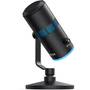 Anker PowerCast M300 コンデンサーマイク USB-C接続 / ヘッドホン出力