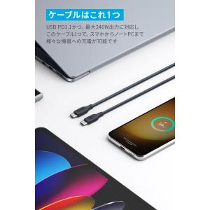 Anker USB-C & USB-C ケーブ...の詳細画像1
