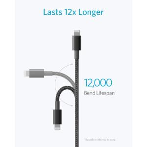 Anker 高耐久ナイロン ライトニングケーブ...の詳細画像2
