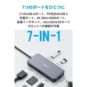Anker PowerExpand+ 7-in...の詳細画像1