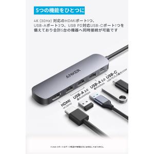 Anker USB-C ハブ (5-in-1,...の詳細画像1