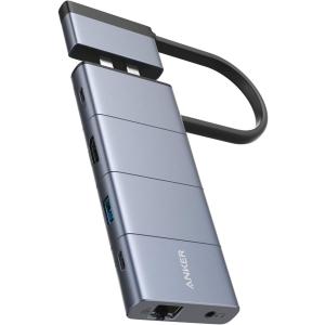 Anker PowerExpand 9-in-2 USB-C メディア ハブ 4K HDMIポート 100W PD対応 USB-Cポート 多機能USB-Cポート アンカー｜ankerdirect