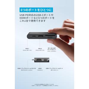 Anker Nano USB-C ハブ (6-...の詳細画像1