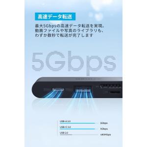 Anker Nano USB-C ハブ (6-...の詳細画像4