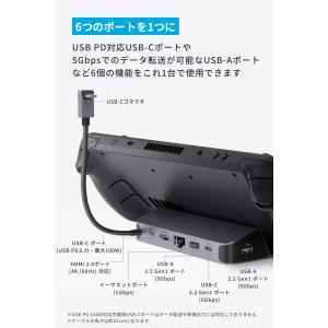 Anker USB-C ハブ (6-in-1,...の詳細画像1