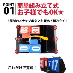 スコアボード 得点ボード 得点板 数字 卓球 ...の詳細画像2