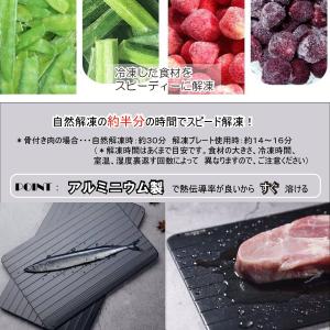 急速解凍 プレート 解凍 キッチン 放熱 魚 ...の詳細画像3