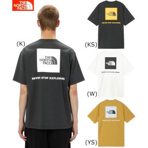 ノースフェイス Tシャツ メンズ 半袖 親子 大きいサイズ THE NORTH FACE バックスクエアーロゴティー NT32447 S~XXL 2024春夏新作 正規品 送料無料(ネコポス便)｜ann-inter