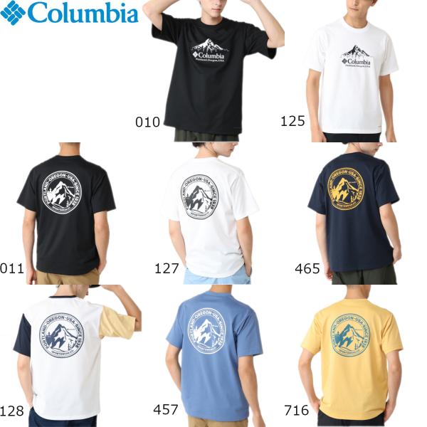 コロンビア Tシャツ 半袖 メンズ ドライ 速乾 UVケア COLUMBIA アーバンハイクショート...