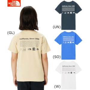 ノースフェイス Tシャツ キッズ 半袖 親子 THENORTHFACE ヒストリカルロゴティー 子供用 NTJ32356 110cm 120cm 130cm 140cm 150cm 送料無料(ネコポス便)｜ann-inter