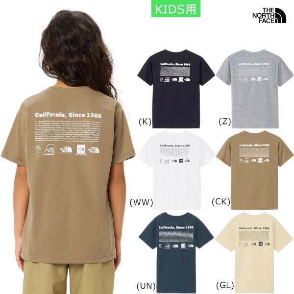 ノースフェイス Tシャツ キッズ 半袖 親子 THENORTHFACE ヒストリカルロゴティー 子供...