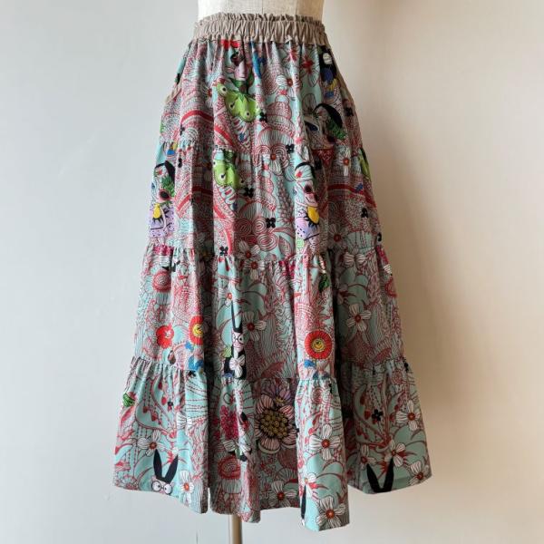 【40％OFF SALE】アルベロベロ(Alberobello)オレボレブラフラワープリント ティア...