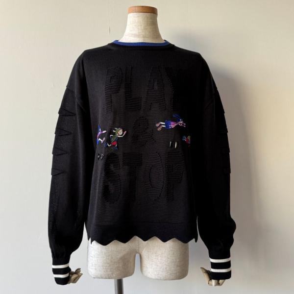 アルベロベロ(Alberobello)オレボレブラPLAY&amp;STOPシリーズ ニットプルオーバー（ク...