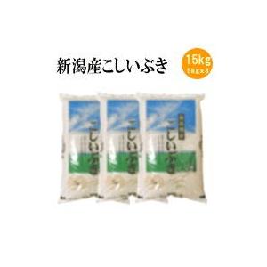 お米 白米 新潟産こしいぶき15kg（5kgx3袋）（令和5年産）