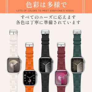 アップルウォッチ バンド シリコン ベルト a...の詳細画像1