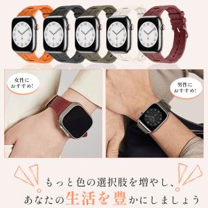 アップルウォッチ バンド シリコン ベルト a...の詳細画像2