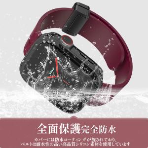 アップルウォッチ カバー バンド セット 防水...の詳細画像5